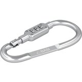 Basi 0006-0104-2600 - karabiner - eloksirani aluminij - 3-znamenkasta brojčana kombinacija - srebrna - 0006-0104-26 | Eponuda.ba