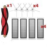 INORCO Zdruljivo za (Roborock S5, S5 Max, S6 MaxV, S6 Pure, E4, E5, S51, S52, S55) Roller Stranska krtaa Filter Mop Dodatki Del, (22018832) | Shoptok.si
