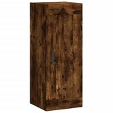  Visoka komoda dimljeni hrast 34,5x34x180cm konstruiranog drva | shoptok.hr