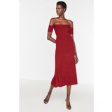 Trendyol Claret Red Knitwear Dress | Shoptok.si