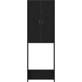 Ormarić za perilicu rublja crni hrast 64x25,5x190 cm | shoptok.hr