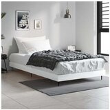 vidaXL Okvir za krevet visoki sjaj bijeli 90x190 cm konstruirano drvo Cijene