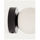 Kave Home Bijela/crna metalna zidna lampa ø 8 cm Brisia – | shoptok.hr