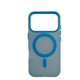  silikonska futrola magsafe fluro color iphone 17 pro plava | ePonuda.com