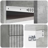  Stenski nočni omarici 2 pcs Betonsko siva 34,5 x 33 x 40 cm, (5000209969) | Shoptok.si