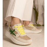 D/CEO marka niezdefiniowana Beige women's sports sneakers with glitter Kaletti | ePonuda.com