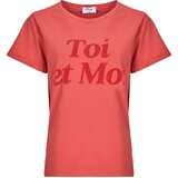 Betty London Majice s kratkimi rokavi BEA Rožnata | Shoptok.si