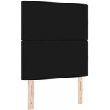  LED glava kreveta s LED trakama s uzglavljem Crna 80 cm Baršun | shoptok.hr
