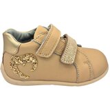 Pollino patike za devojčice 4201 beige, bež-zlatne Cene