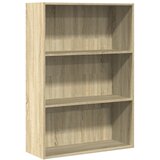 vidaXL Knjižna omara sonoma hrast 80x30x114 cm inženirski les Cene