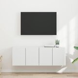 TV zidni ormar 2 pcs Bijelo 59,5 x 31 x 40 cm Konstruirano drvo | shoptok.hr