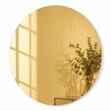  Zidno ogledalo HOUSEVITAMIN, prečnik 60 cm, zlatno Cene