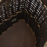  Košara za drva za ogrjev s remenjem 44,5x37x50 cm prirodna vrba | Eponuda.ba