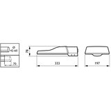 Philips LED ulična lampa CORELINE MALAGA LED/25W/230V 4000K IP65 | Eponuda.com