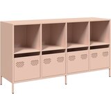 Maison Chic Komoda - Predalnik roza 135x39x73,5 cm hladno valjano jeklo, (21717537) Cene