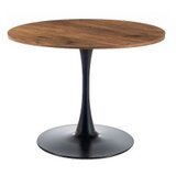  Stol AMADEO II - MDF + melamin - orah/crni | shoptok.hr