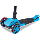 Cool Wheels Sklopivi trotinet za decu Tulpar svetleći sa 3 točka do 30kg plavi | Eponuda.com