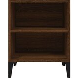  Nočna omarica z nogami 2 kosa rjav hrast 40x30x50 cm, (20734751) | Shoptok.si