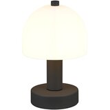  Črna/bela namizna svetilka s steklenim senčilom (višina 19 cm) Glenn – | Shoptok.si