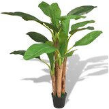  Umjetno Drvo Banane s Lončanicom 175 cm Zeleno | Eponuda.com