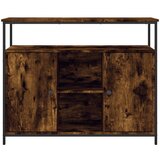  Komoda boja dimljenog hrasta 100x35x80 cm konstruirano drvo | Eponuda.com