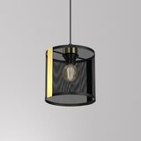 Luster na kablu KAGA 1xE27/60W/230V crna/zlatna | Eponuda.com