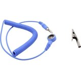 Quadrios ESD kabel za uzemljenje 1.80 m pritisni gumb 10 mm, priključak, krokodilska stezaljka Cijene