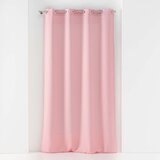 Douceur d intérieur Voile zavese PANNEAU A OEILLETS 140 x 240 CM VOILE TISSE SOANE ROSE Rožnata Cene