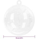 vidaXL Set Božićnih Ukrasnih Kuglica 100 pcs Ø 10 cm | shoptok.hr