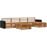  Set vanjskih sofa 6 pcs Prirodna 79 x 79 x 37 cm | Eponuda.com