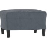  3-dijelni set sofa s jastucima tamnosivi baršunasti | shoptok.hr