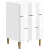  Noćni ormar s ladicama Bijela visokog sjaja 43 x 41 x 66,5 cm | Eponuda.ba