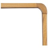 Ixia Biblioteka od masivne indijske lipe u prirodnoj boji 90x150x40 cm Lysa – | shoptok.hr