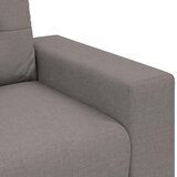 SOFA 2 kom. Sivo-smeđa Platnasta tkanina Slike
