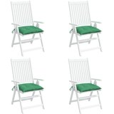  Jastuci za stolice 4 kom zeleni 50 x 50 x 7 cm tkanina Oxford | shoptok.hr