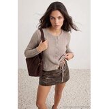 TRENDYOLMILLA Trendyol ženski duks Twoaw27Hi00075, bež | Eponuda.com