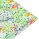  Klupa Batavia s jastukom s uzorkom lišća 150 cm od tikovine | shoptok.hr