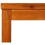 vidaXL Klubska mizica 50x35x45 cm trden akacijev les | Shoptok.si