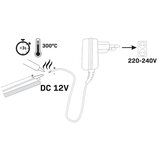  led traka neon 2 m, 17 w, 12 v, IP65, plava | Eponuda.com