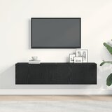 TV ormarić crni hrast 120x30x30,5 cm konstruirano drvo | shoptok.hr