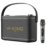 W-KING brezžični zvočnik bluetooth H10 s 80W (črn)