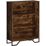 Maison Chic Knjižna omara - Knjižni regal dimljeni hrast 80x31x106 cm inženirski les, (21726371) | Shoptok.si