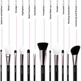 Notino Master Collection F02 Powder brush kist za puder 1 kom | shoptok.hr