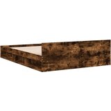vidaXL Okvir kreveta s ladicama boja hrasta 150x200 cm drveni | shoptok.hr