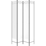 Sobna pregrada s 4 panela bijela 160x220 cm od tkanine | shoptok.hr