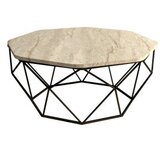 Hanah home Club sto Diamond, 90x38x90 cm, krem | Eponuda.ba
