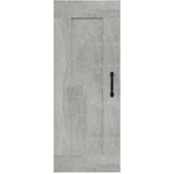 Viseći ormarić siva boja betona 35x34x90 cm konstruirano drvo | shoptok.hr