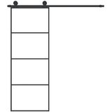  Klizna vrata s priborom 76 x 205 cm od ESG stakla i aluminija | Eponuda.com