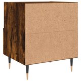 vidaXL Nočna omarica 2 kosa dimljen hrast 40x35x47,5 cm inženirski les | Shoptok.si