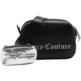 Juicy Couture Torba za čez ramo 'Jasmine' črna / srebrna | Shoptok.si
